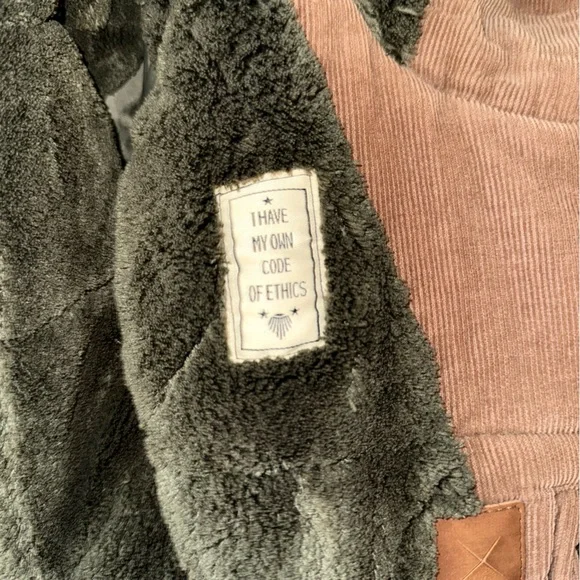 Naketano Women's Olive Hooded Jacket Sz Small - Picture 8 of 16